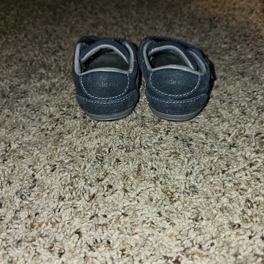 Stride Rite Blue Baby Shoes